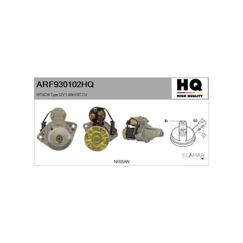FLAMAR ARF930102HQ Motor de arranque - 1