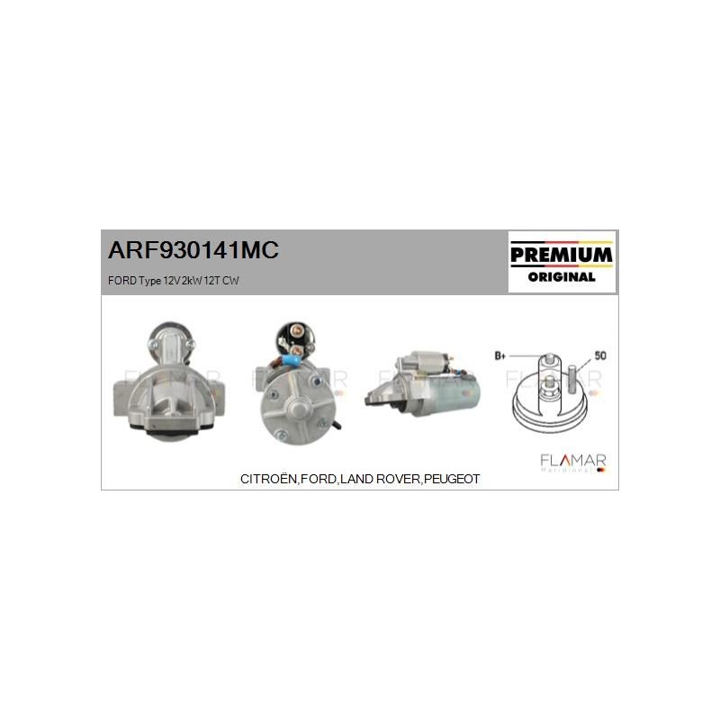 FLAMAR ARF930141MC Motor de arranque - 1