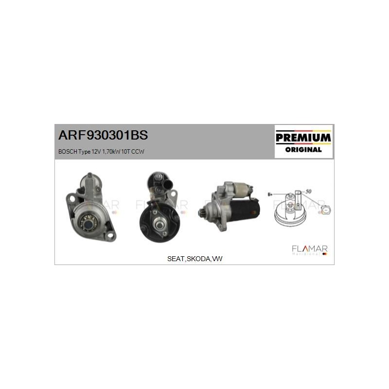 FLAMAR ARF930301BS Motor de arranque - 1
