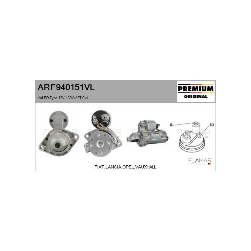 FLAMAR ARF940151VL Motor de arranque - 1