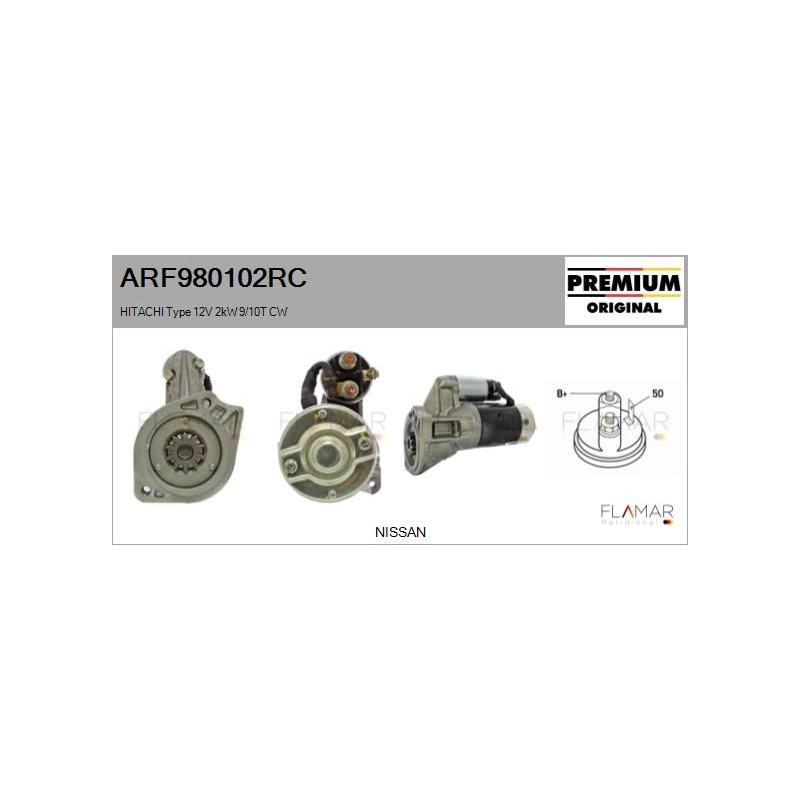 FLAMAR ARF980102RC Motor de arranque - 1