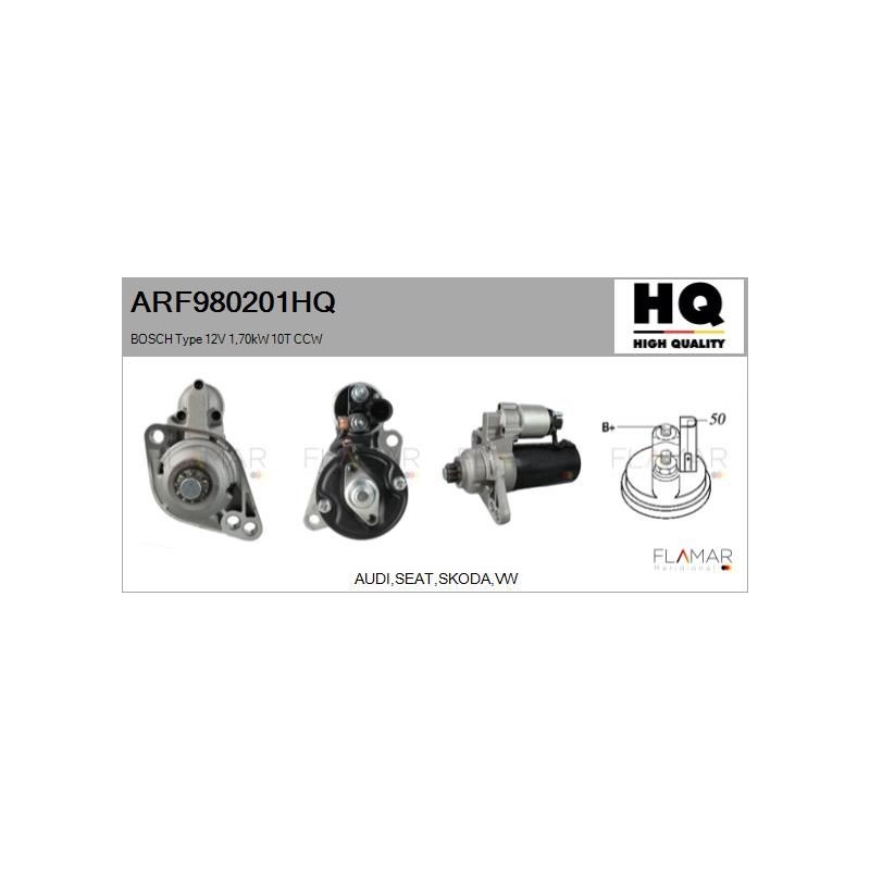 FLAMAR ARF980201HQ Motor de arranque - 1