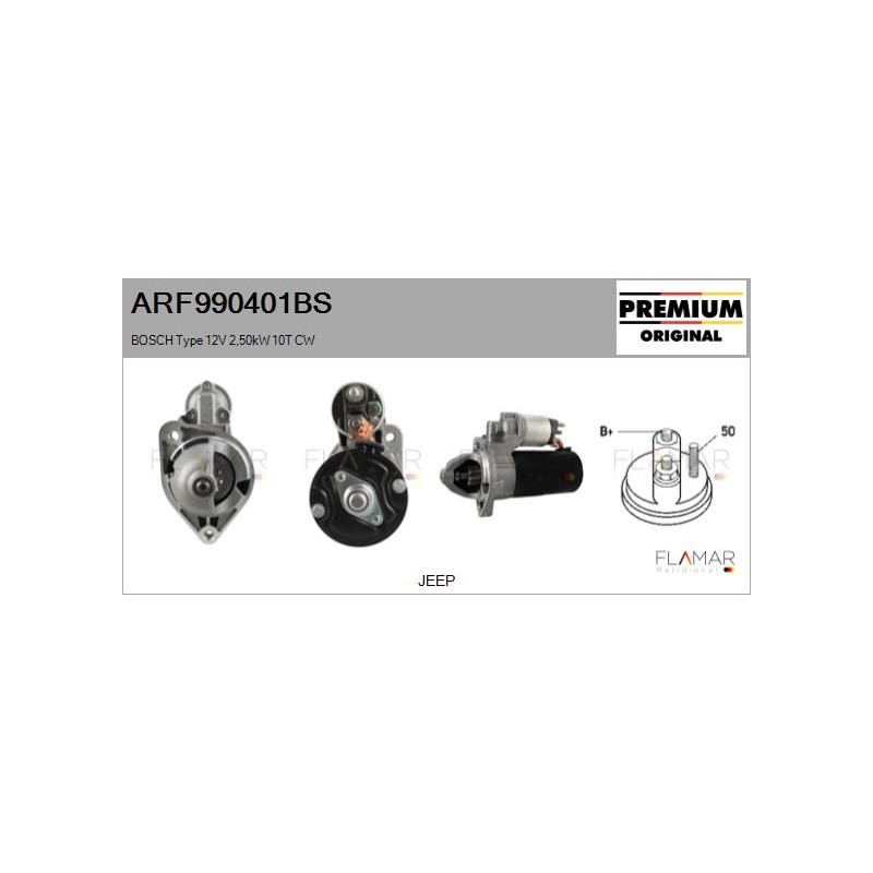 FLAMAR ARF990401BS Motor de arranque - 1