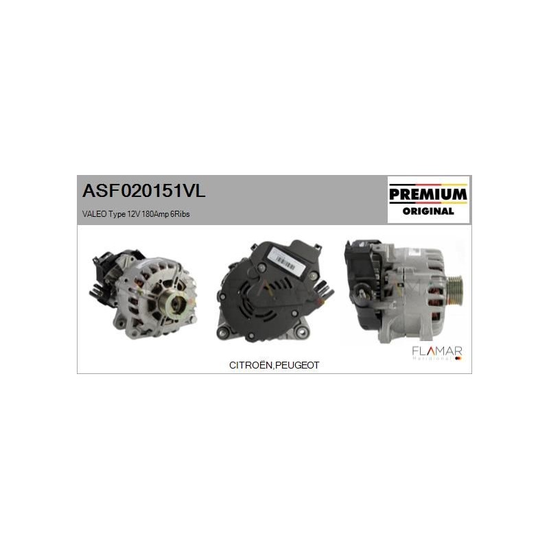 FLAMAR ASF020151VL Alternador arrancador