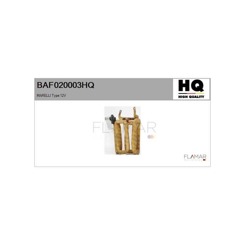 FLAMAR BAF020003HQ Devanado de excitación, motor de arranque - 1