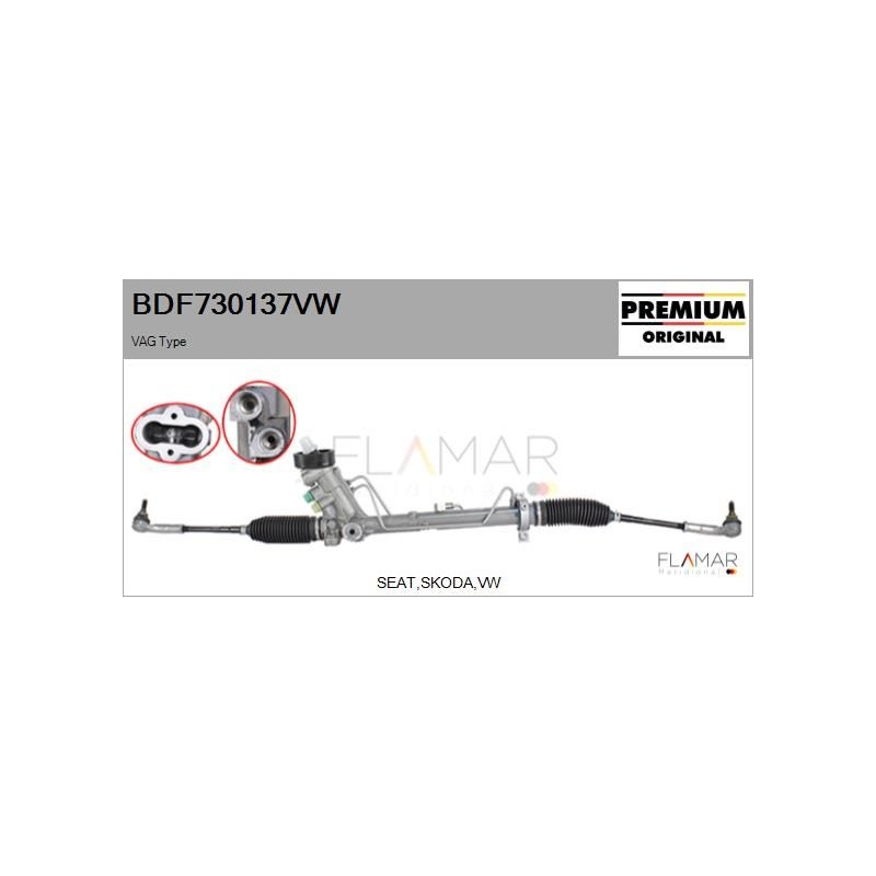 FLAMAR BDF730137VW Engranaje de dirección - 1