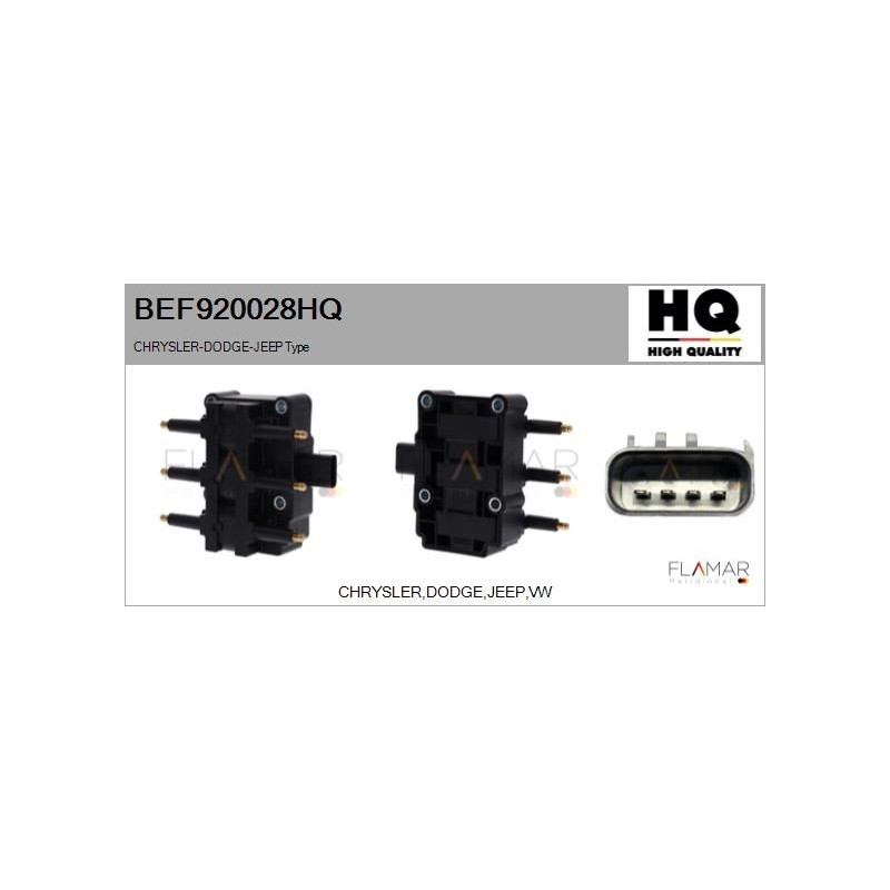 FLAMAR BEF920028HQ Bobina de encendido - 1