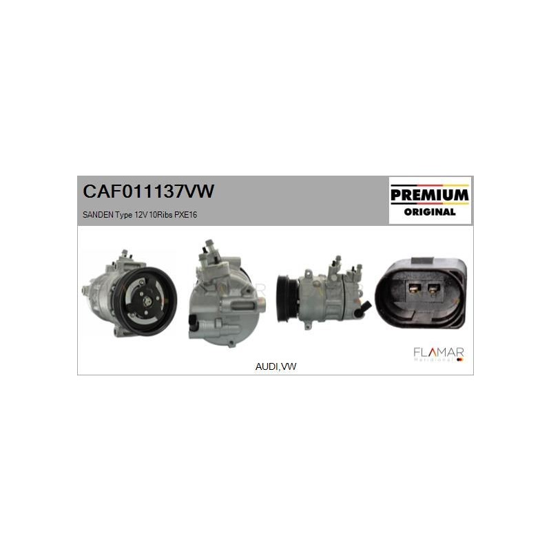 FLAMAR CAF011137VW Compresor, aire acondicionado - 1