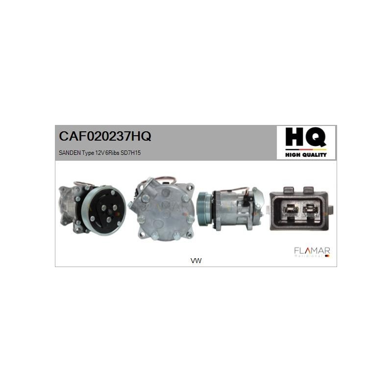 FLAMAR CAF020237HQ Compresor, aire acondicionado - 1