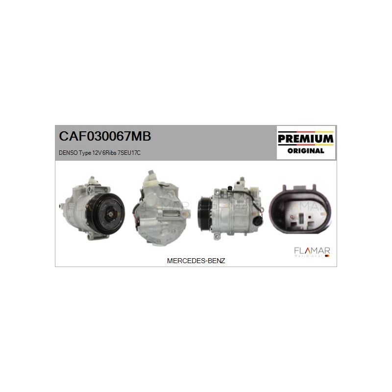 FLAMAR CAF030067MB Compresor, aire acondicionado - 1