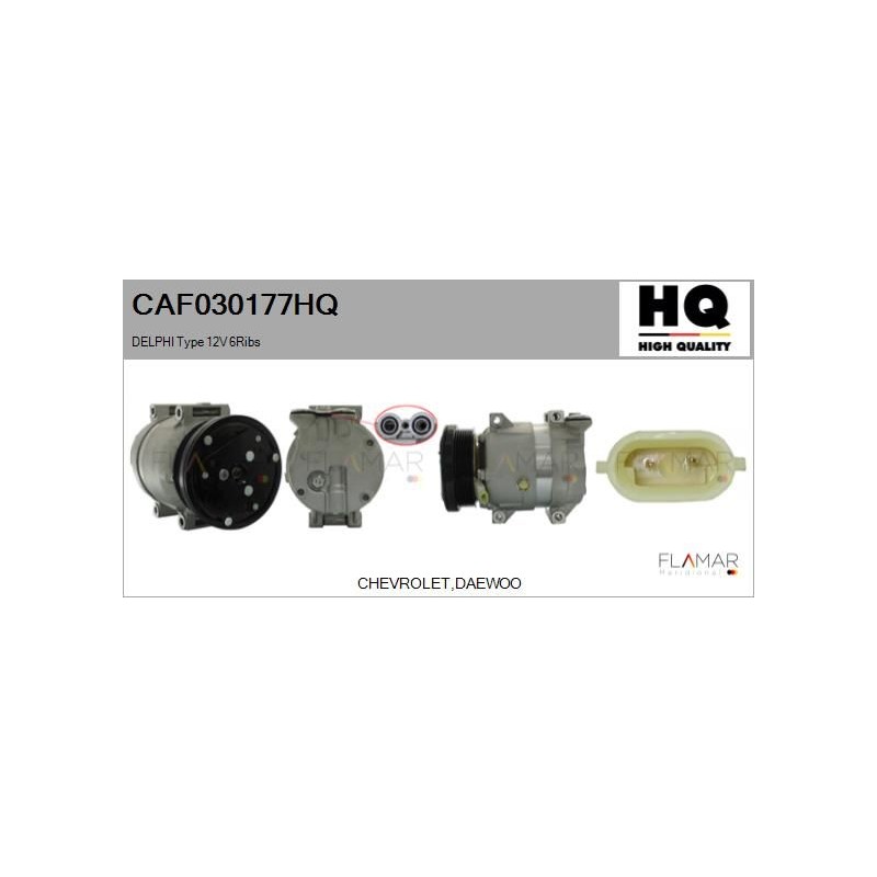 FLAMAR CAF030177HQ Compresor, aire acondicionado - 1