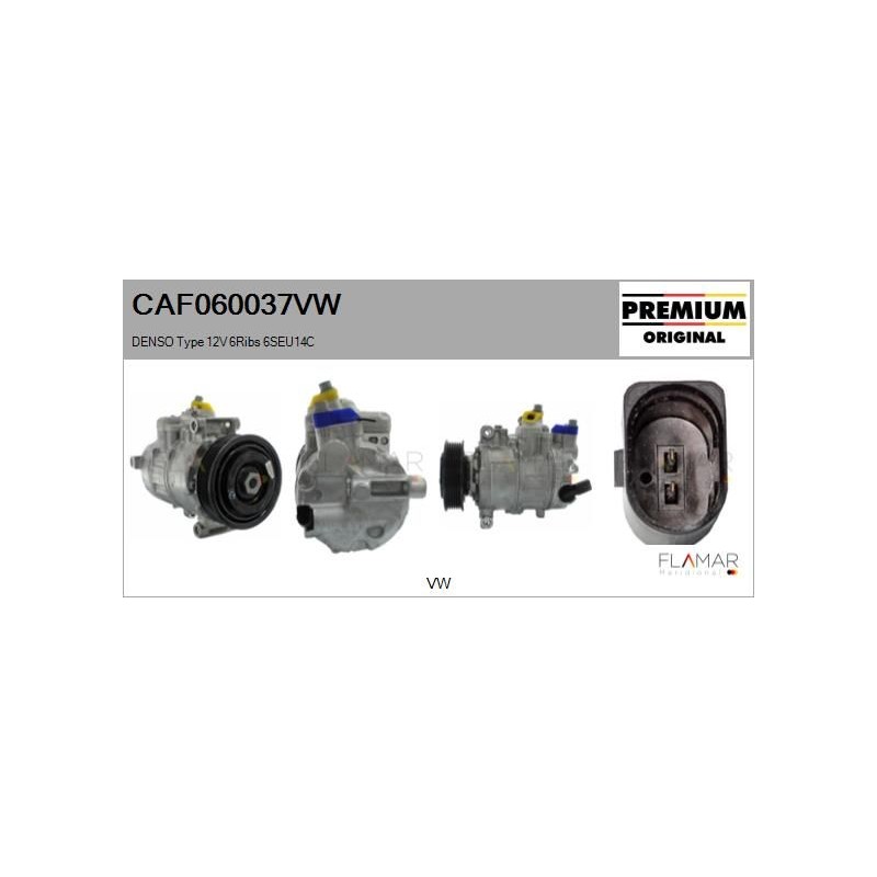 FLAMAR CAF060037VW Compresor, aire acondicionado - 1