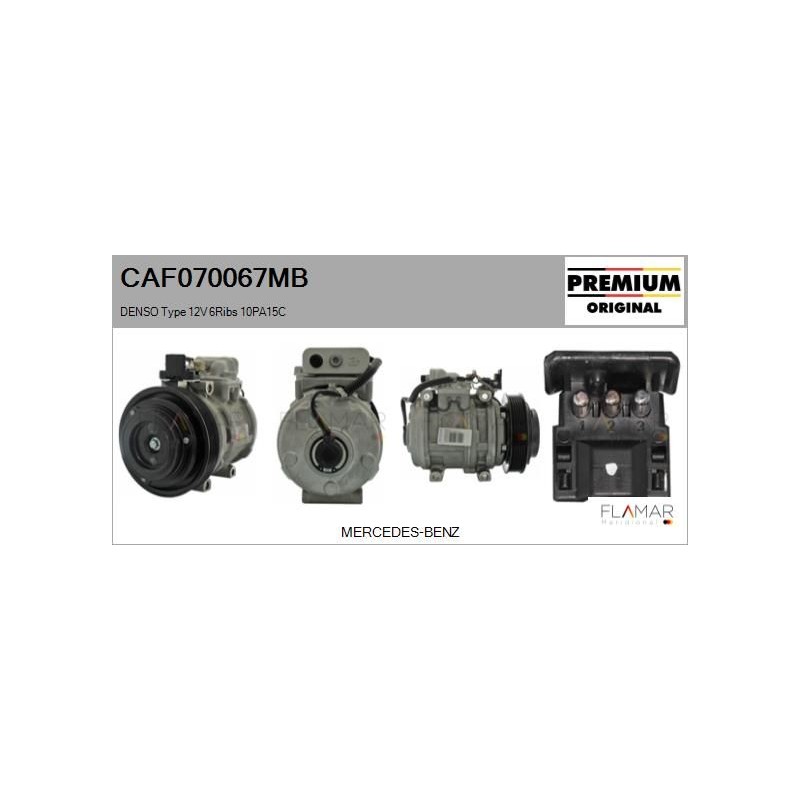 FLAMAR CAF070067MB Compresor, aire acondicionado - 1