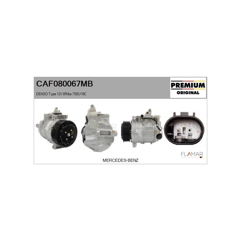 FLAMAR CAF080067MB Compresor, aire acondicionado - 1
