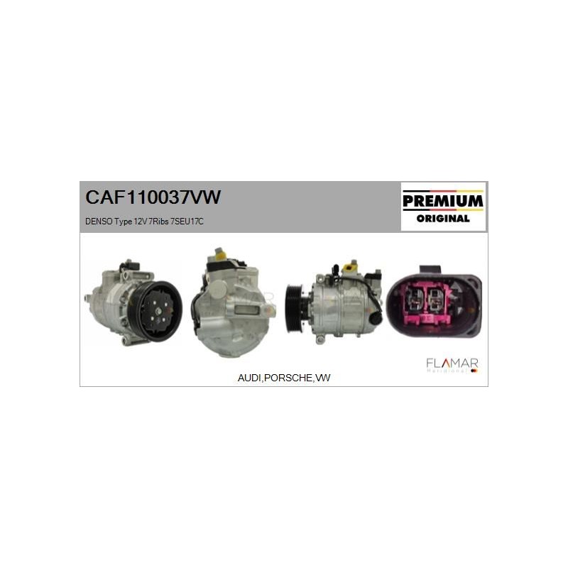 FLAMAR CAF110037VW Compresor, aire acondicionado - 1
