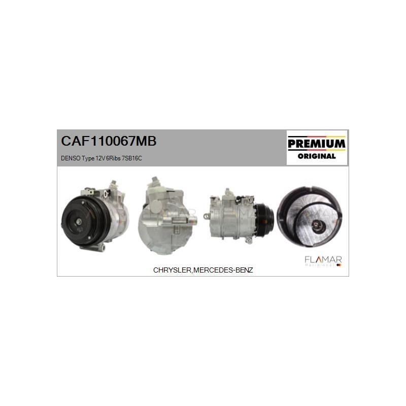 FLAMAR CAF110067MB Compresor, aire acondicionado - 1