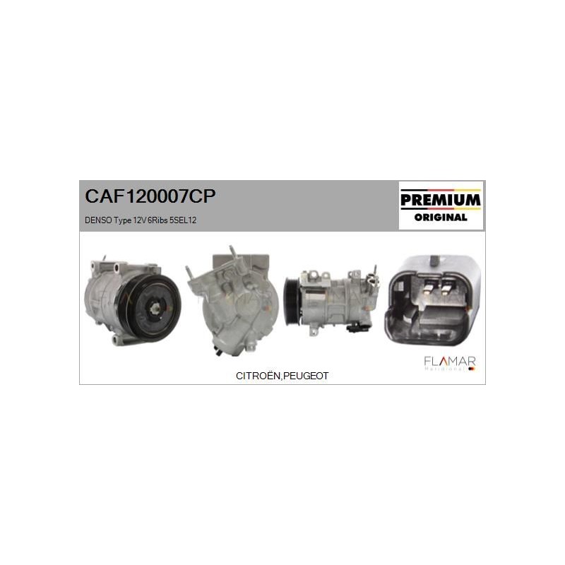 FLAMAR CAF120007CP Compresor, aire acondicionado - 1