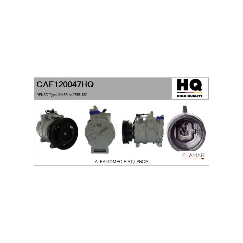 FLAMAR CAF120047HQ Compresor, aire acondicionado - 1