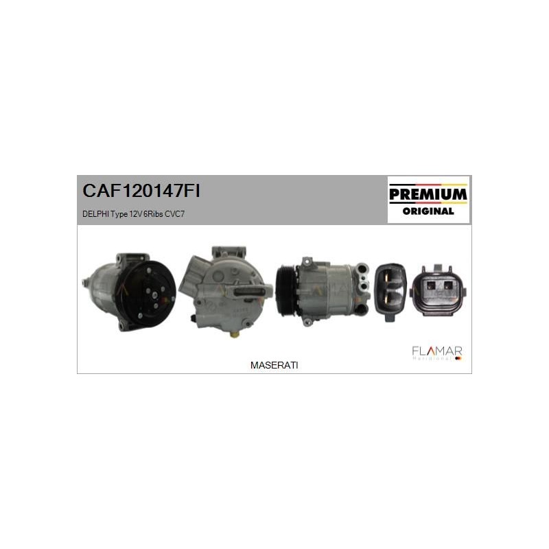 FLAMAR CAF120147FI Compresor, aire acondicionado - 1