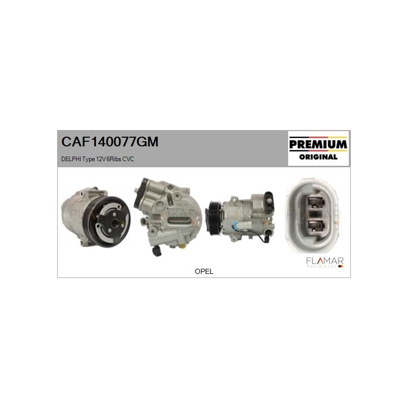 FLAMAR CAF140077GM Compresor, aire acondicionado - 1