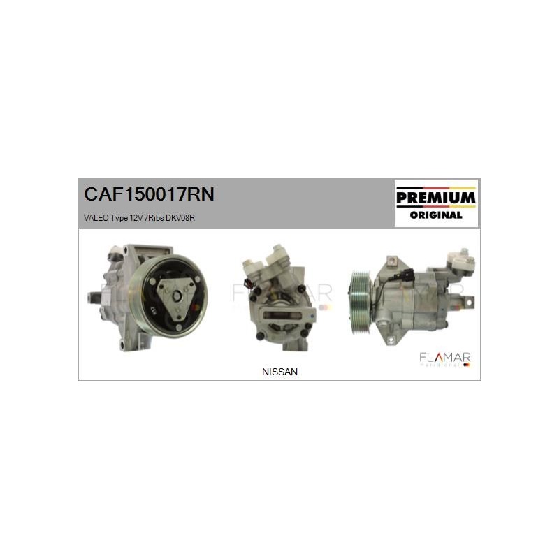 FLAMAR CAF150017RN Compresor, aire acondicionado - 1