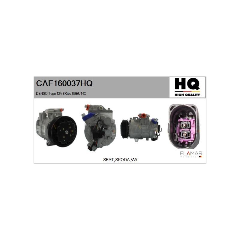 FLAMAR CAF160037HQ Compresor, aire acondicionado - 1