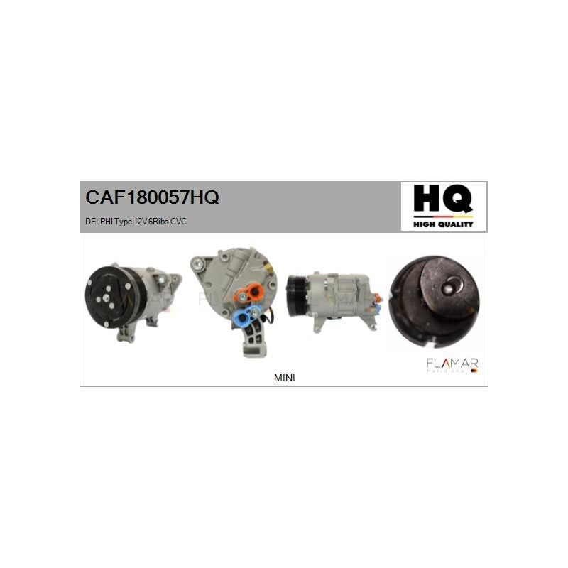 FLAMAR CAF180057HQ Compresor, aire acondicionado - 1