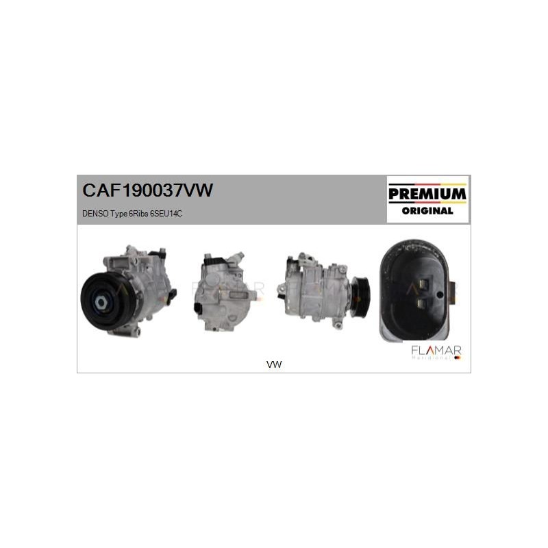 FLAMAR CAF190037VW Compresor, aire acondicionado - 1