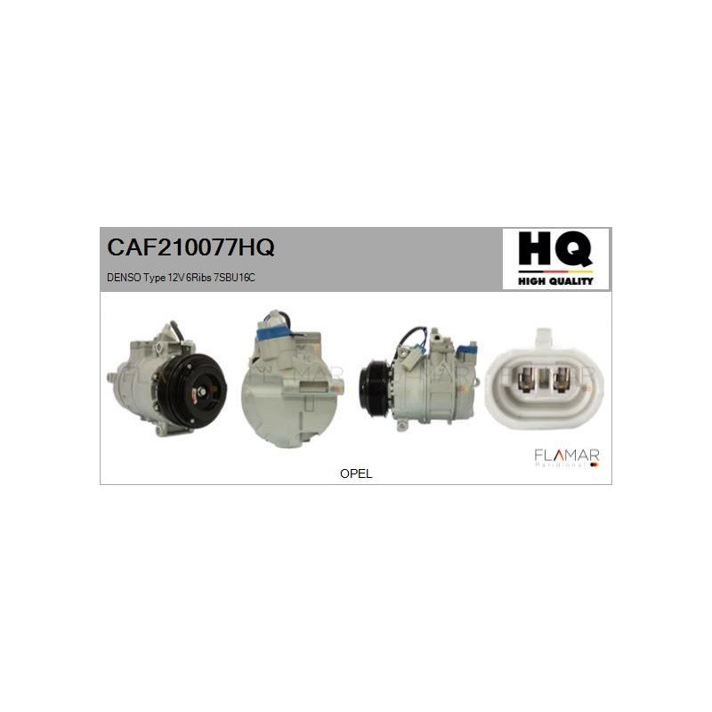 FLAMAR CAF210077HQ Compresor, aire acondicionado - 1