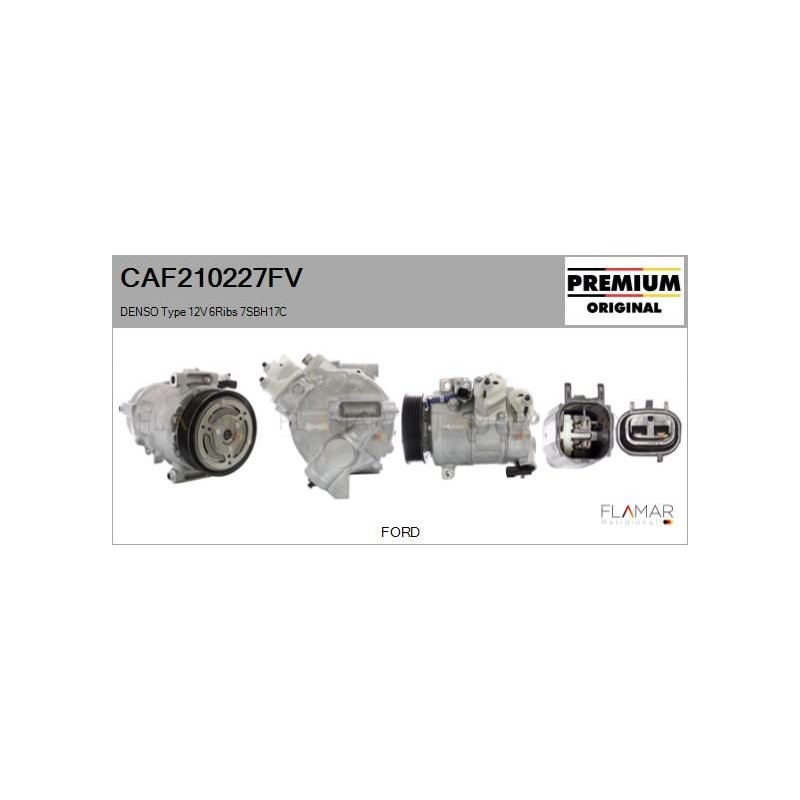FLAMAR CAF210227FV Compresor, aire acondicionado - 1