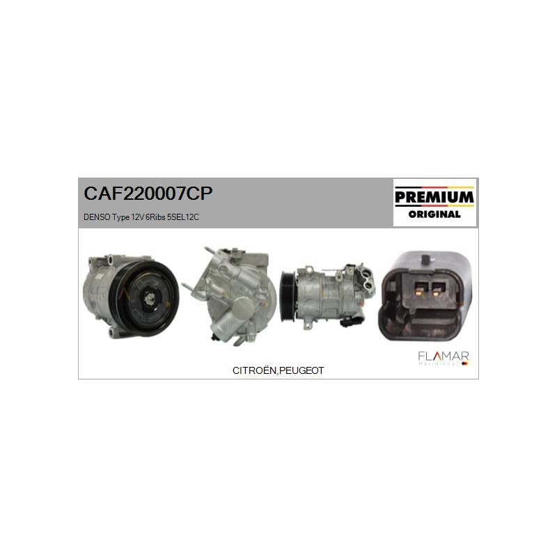 FLAMAR CAF220007CP Compresor, aire acondicionado - 1