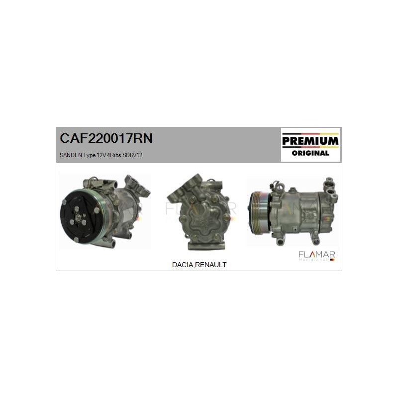 FLAMAR CAF220017RN Compresor, aire acondicionado - 1