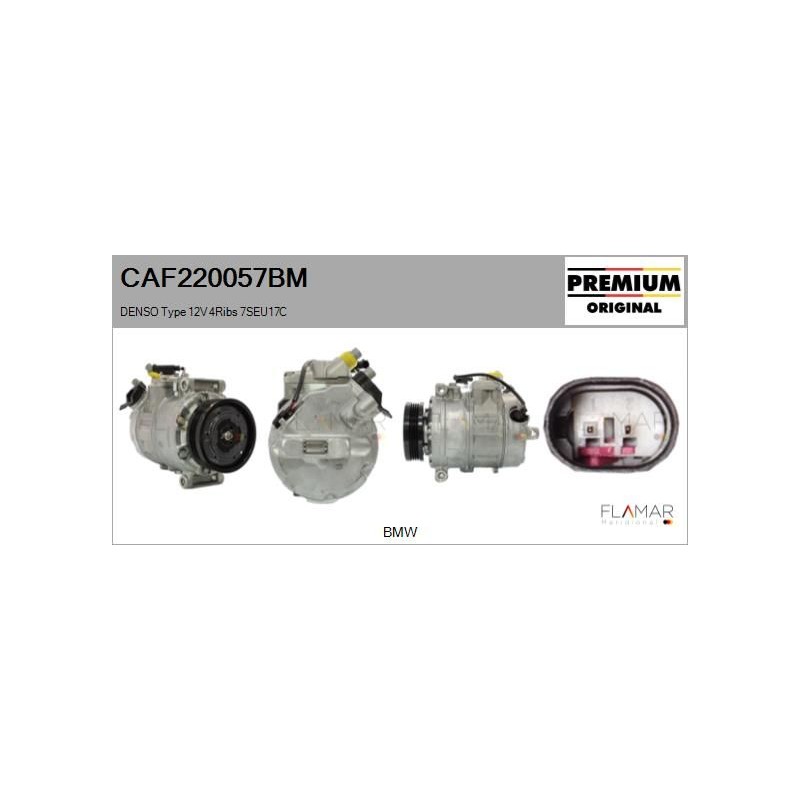 FLAMAR CAF220057BM Compresor, aire acondicionado - 1