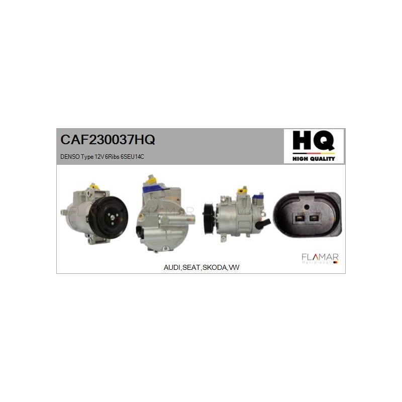 FLAMAR CAF230037HQ Compresor, aire acondicionado - 1