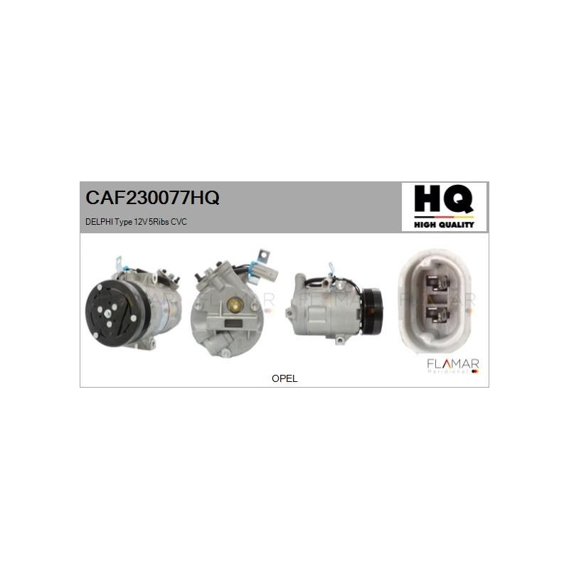 FLAMAR CAF230077HQ Compresor, aire acondicionado - 1