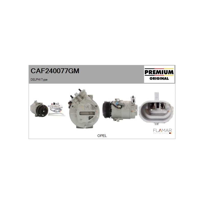 FLAMAR CAF240077GM Compresor, aire acondicionado - 1
