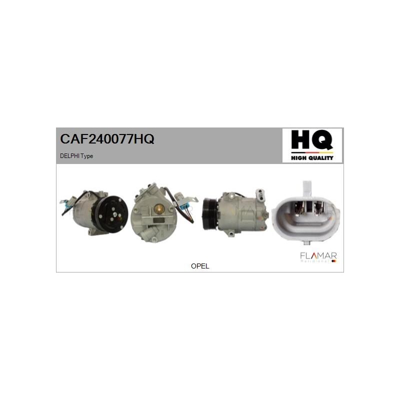 FLAMAR CAF240077HQ Compresor, aire acondicionado - 1