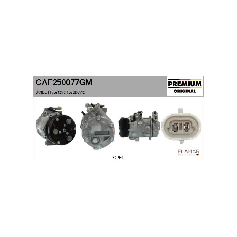 FLAMAR CAF250077GM Compresor, aire acondicionado - 1