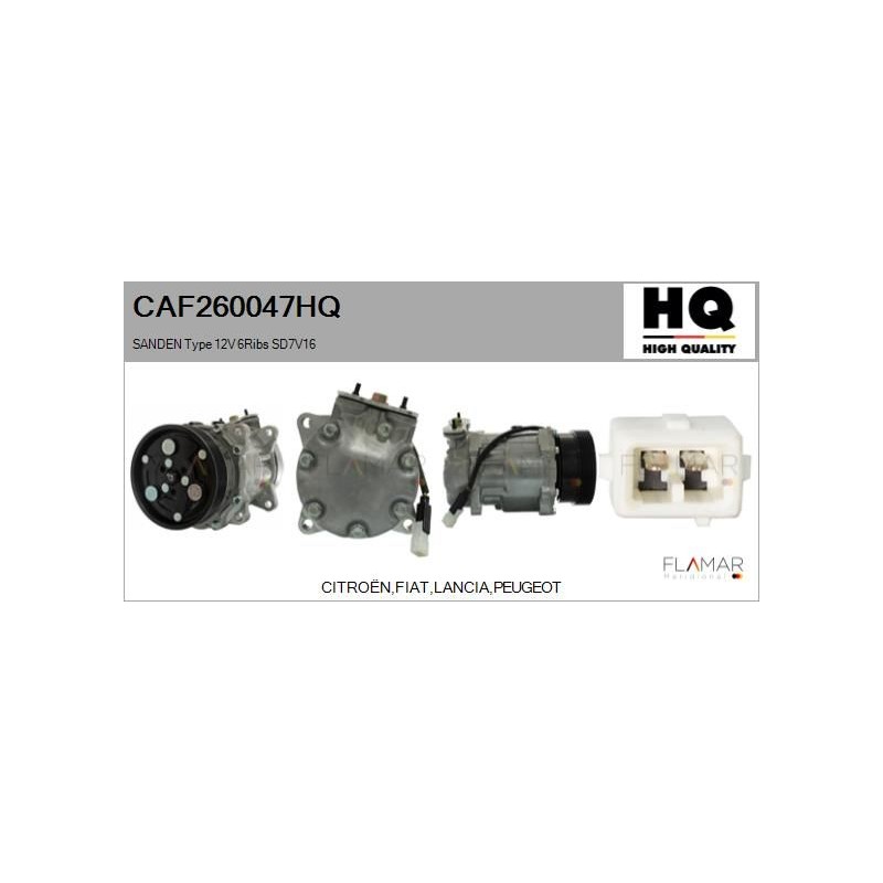 FLAMAR CAF260047HQ Compresor, aire acondicionado - 1