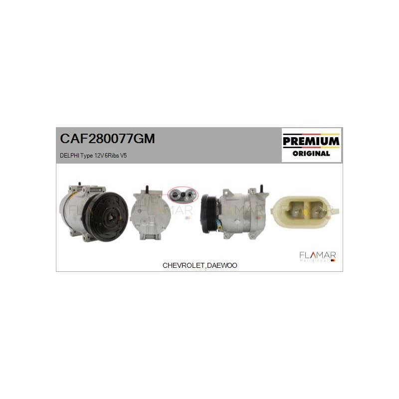 FLAMAR CAF280077GM Compresor, aire acondicionado - 1