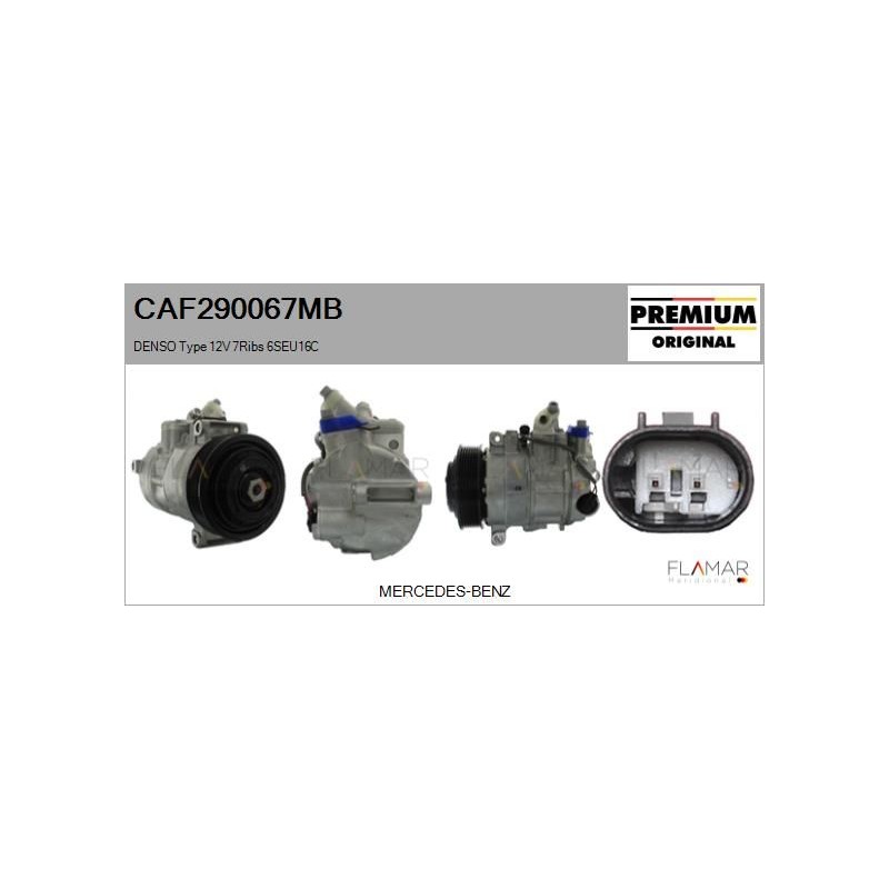 FLAMAR CAF290067MB Compresor, aire acondicionado - 1