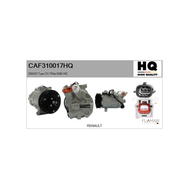 FLAMAR CAF310017HQ Compresor, aire acondicionado - 1