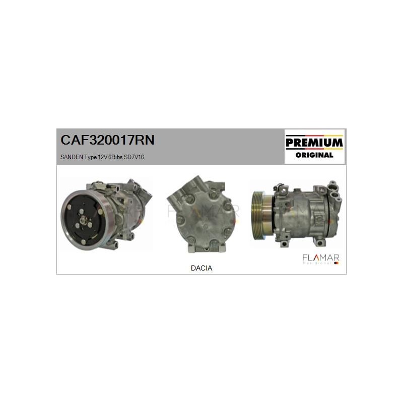 FLAMAR CAF320017RN Compresor, aire acondicionado - 1