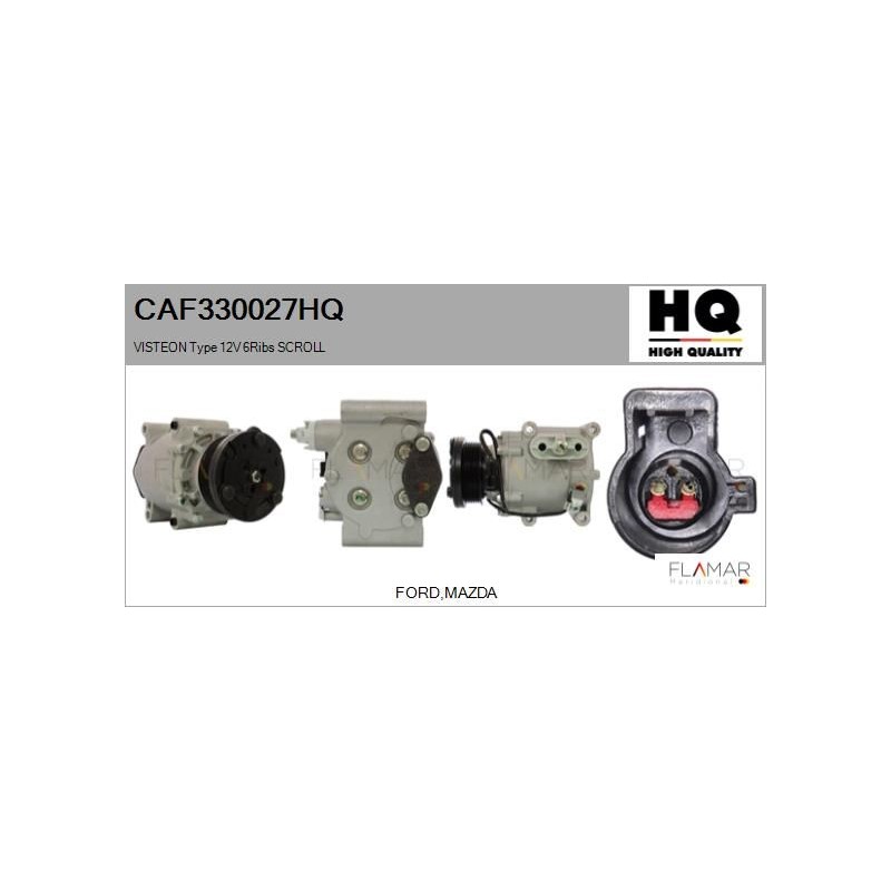 FLAMAR CAF330027HQ Compresor, aire acondicionado - 1