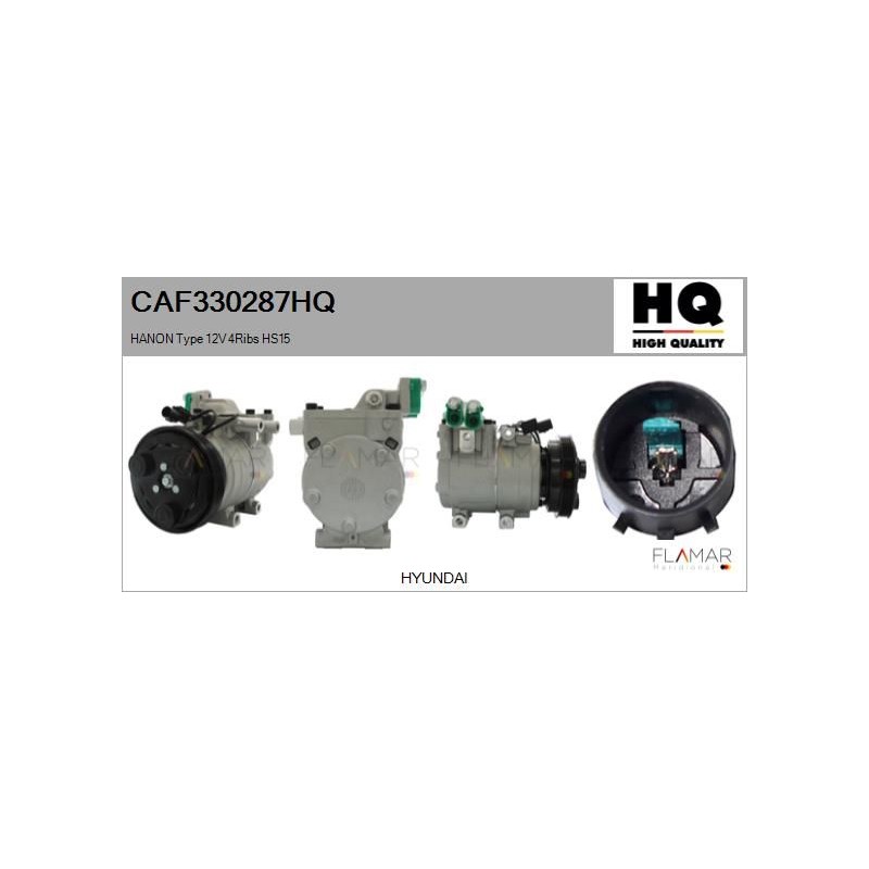FLAMAR CAF330287HQ Compresor, aire acondicionado
