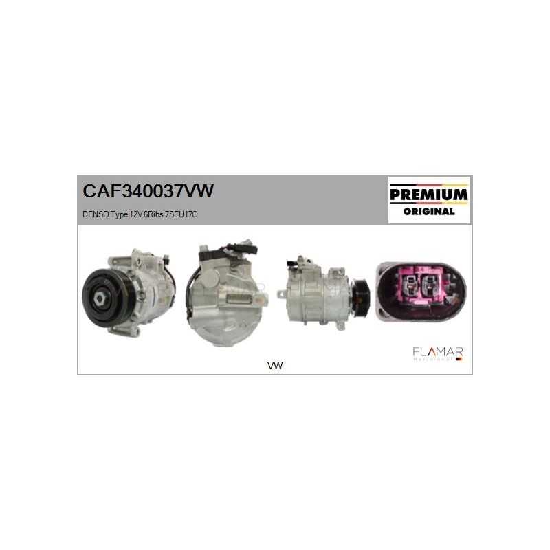 FLAMAR CAF340037VW Compresor, aire acondicionado - 1