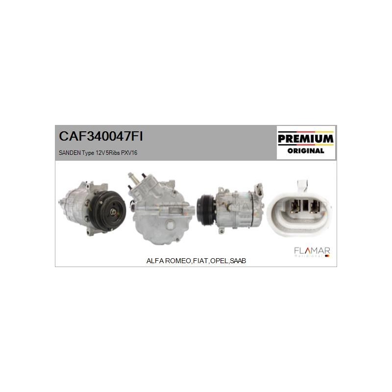 FLAMAR CAF340047FI Compresor, aire acondicionado - 1