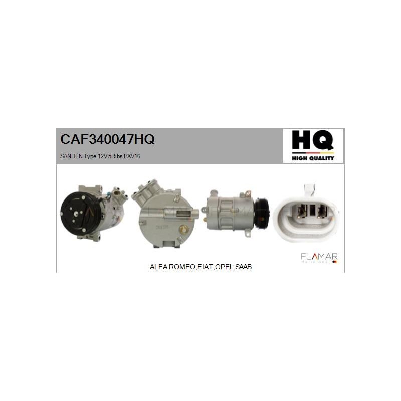 FLAMAR CAF340047HQ Compresor, aire acondicionado - 1