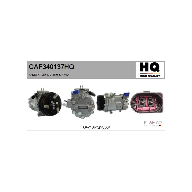 FLAMAR CAF340137HQ Compresor, aire acondicionado - 1
