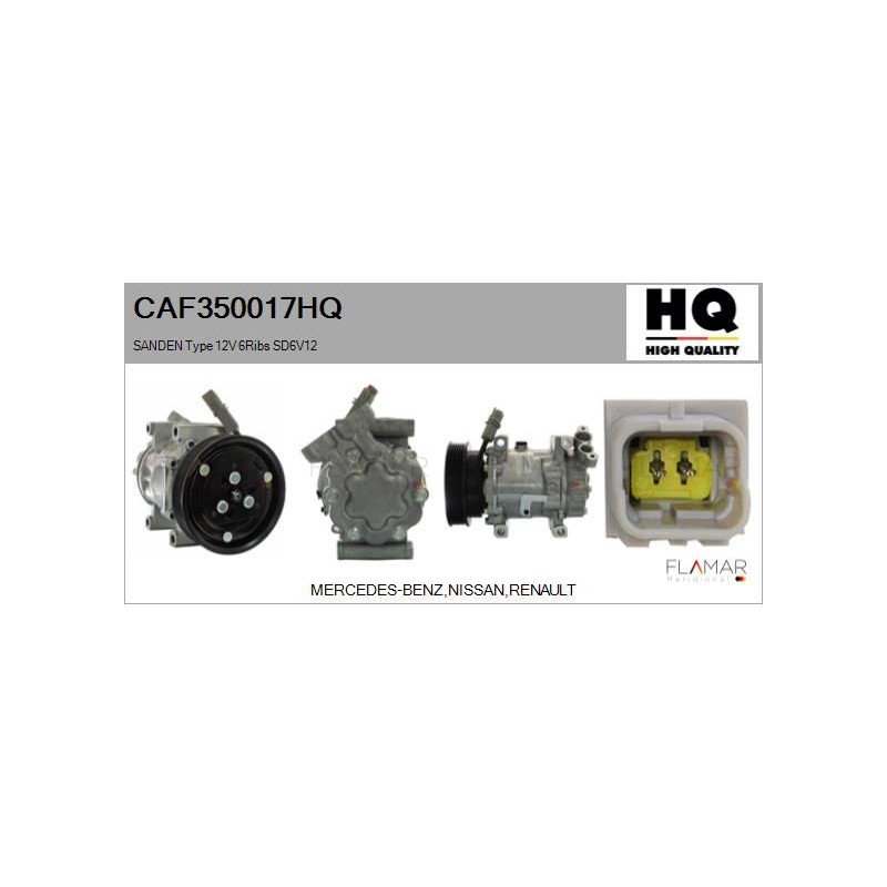 FLAMAR CAF350017HQ Compresor, aire acondicionado - 1
